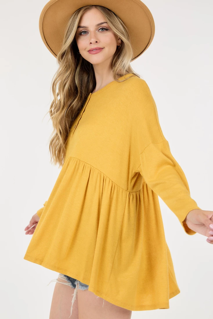 Long Sleeve Loose Top