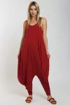 Loose Fit Jumper With Spaghetti Straps